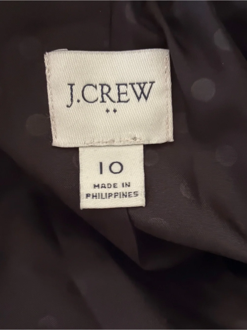 J. Crew Velvet One Button Blazer Black Size 10